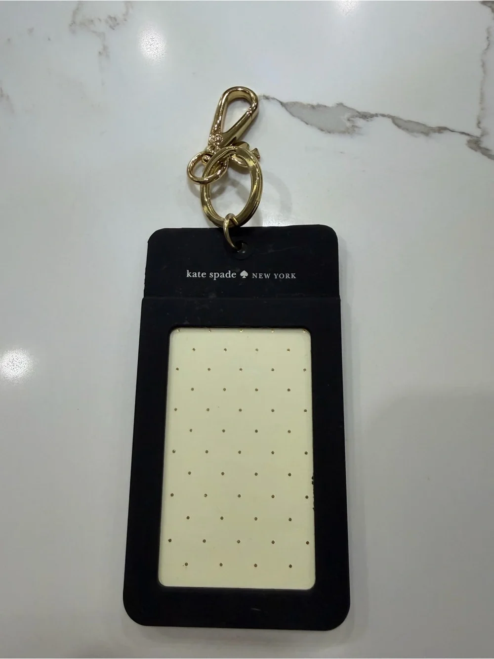 kate spade ID holder Polka Dot